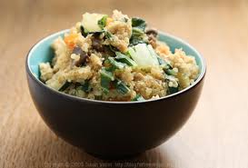 vegan quinoa vegetable stirfry