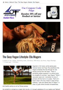 Life Of A Fighter Interview with Ella Magers